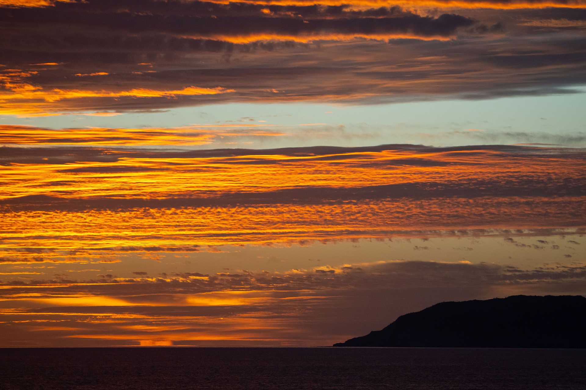 sunrise in Baja California