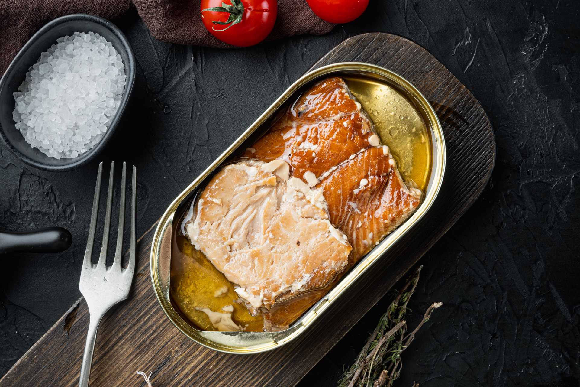 Alaska canned wild salmon